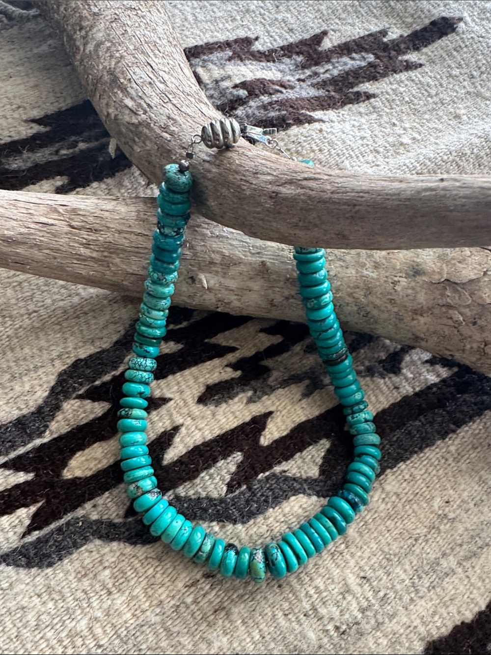 Turquoise Bead Necklace - Teal Green Women's Jewelry